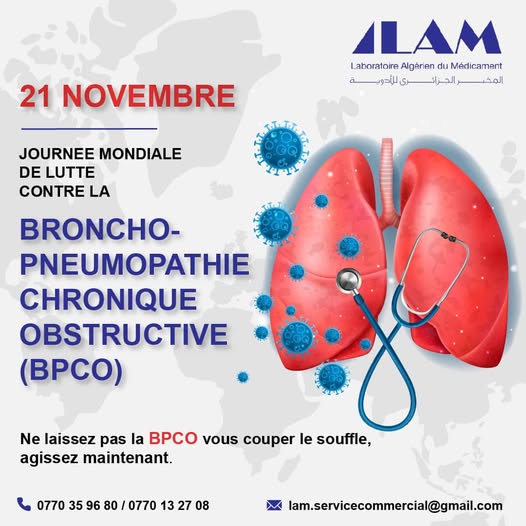 Journée Mondiale de lutte contre la BPCO